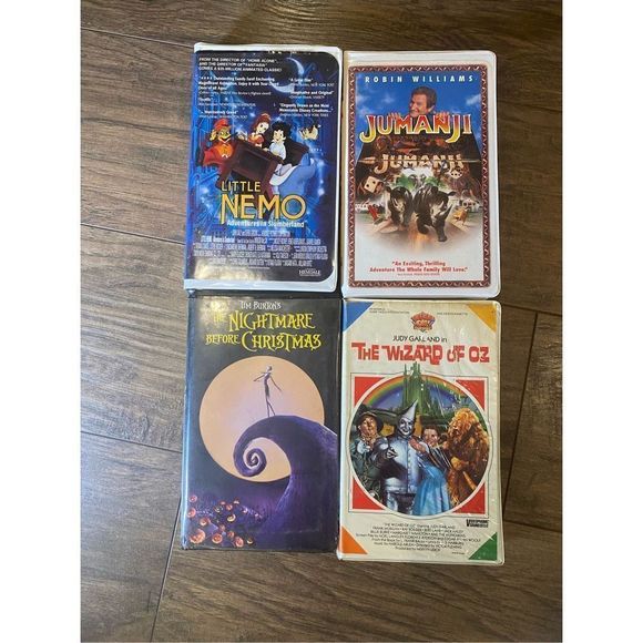 4 Various Title VHS Tapes Collectibles - Picture 1 of 2